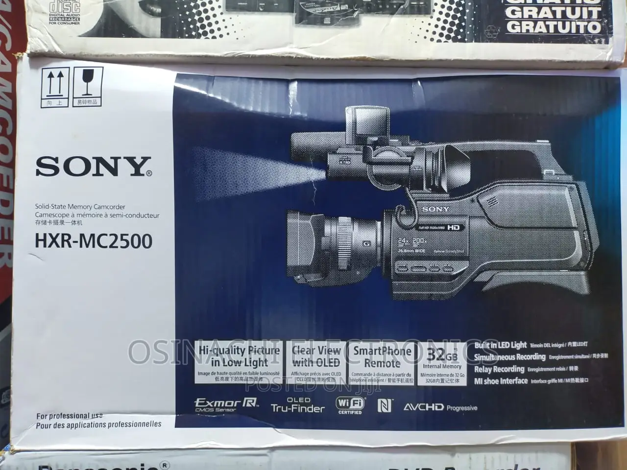 Sony Solid State Memory Camcorder HXRMC2500 in Lagos Island (Eko