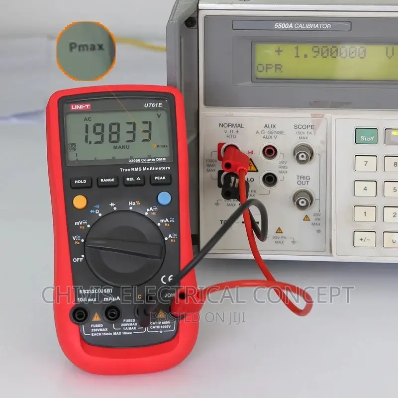 Unit Ut61e Digital Multimeter Meter True RMS 1000V AC DC in Ojo