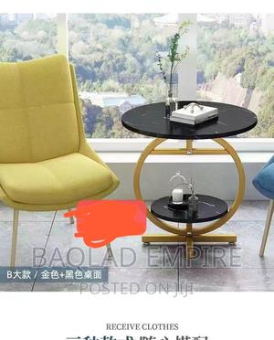 Marble Top Gold Center Table | Furniture for sale in Lagos State, Lagos Island (Eko)