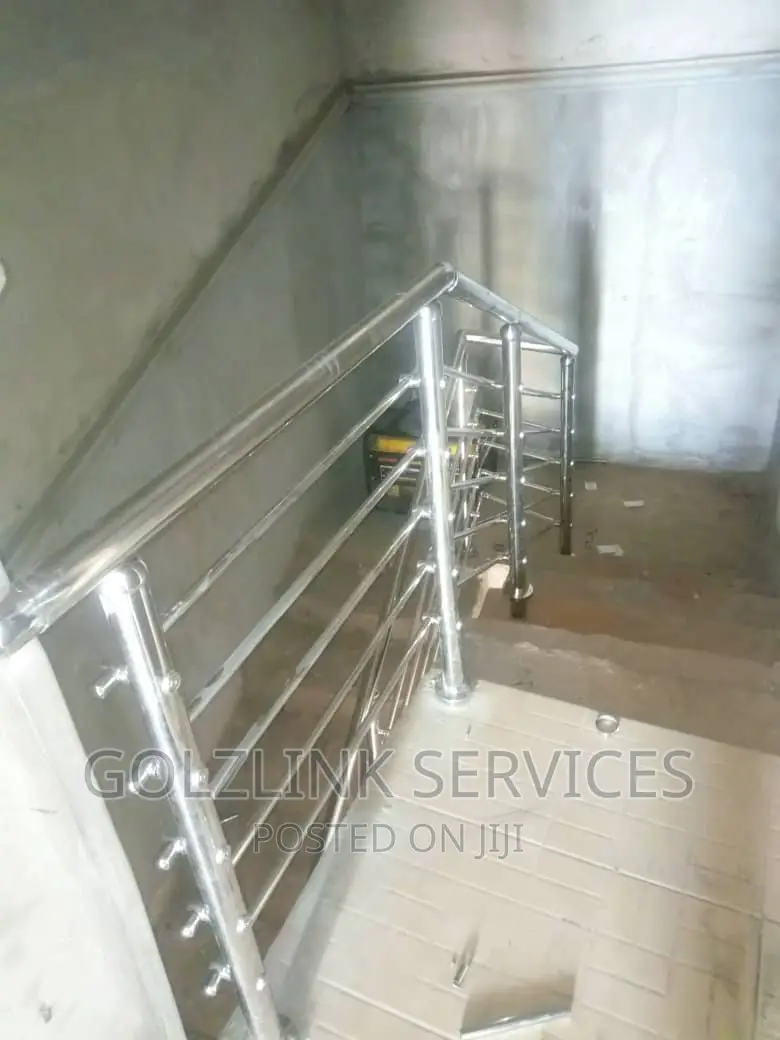 X)( Silver Design Stainless Steel Handrails Made in Turkey in Ojo