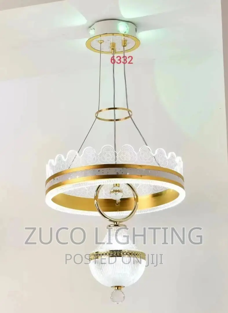 Modern LED Chandelier Light With 3 Different Colours of Ligt in Lekki