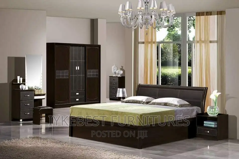 6by7 Imported Turkish Bed With Dressing Mirror in Ajah Furniture