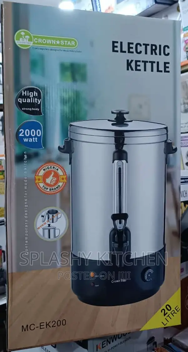 Master Chef 20L Electric Kettle Hot Water Dispense Tea Urn in Lagos