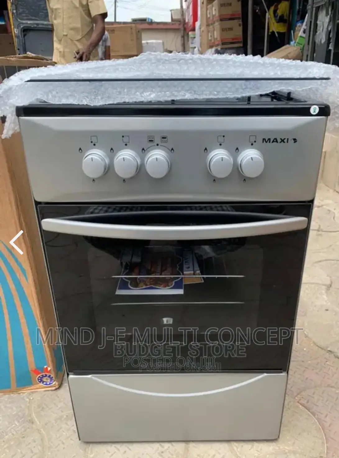 Maxi 50*50 4 Burner Gas Cooker Basic in Ibadan Kitchen Appliances