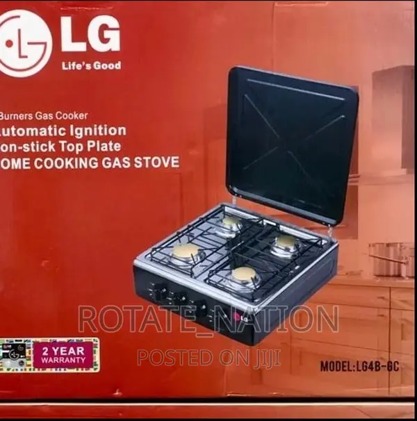 LG 4burner Automatic Table Top Gas Cooker in Lagos Island (Eko