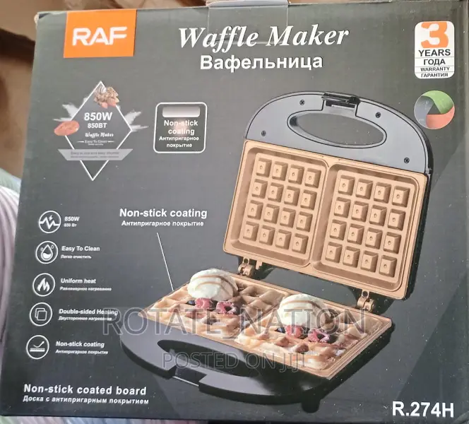 Raf Waffle Maker in Lagos Island (Eko) Kitchen Appliances, Rotate