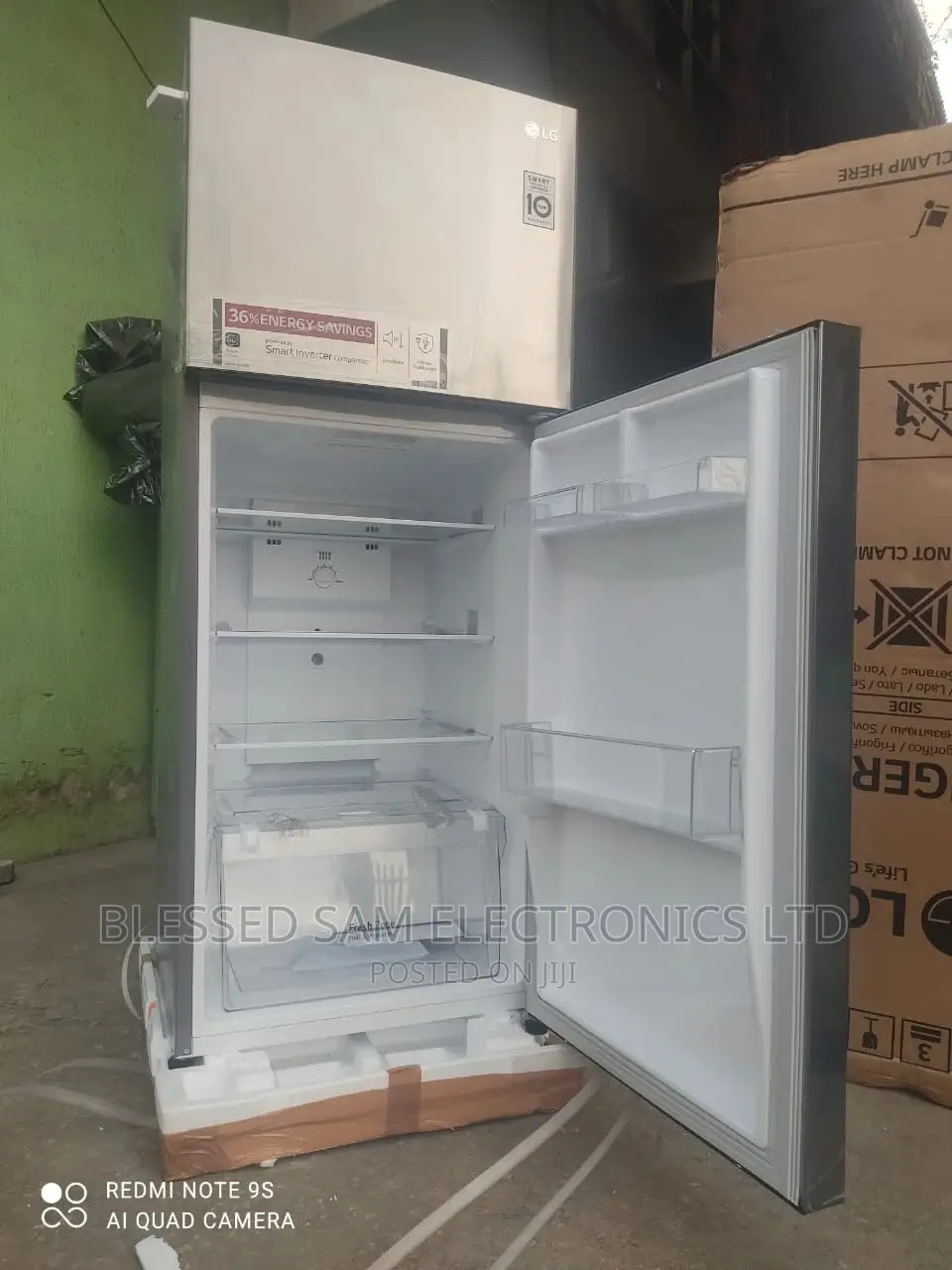 LG Inverter Fridge 260L Double Door( Ice Maker )Fast Cooling in Ojo
