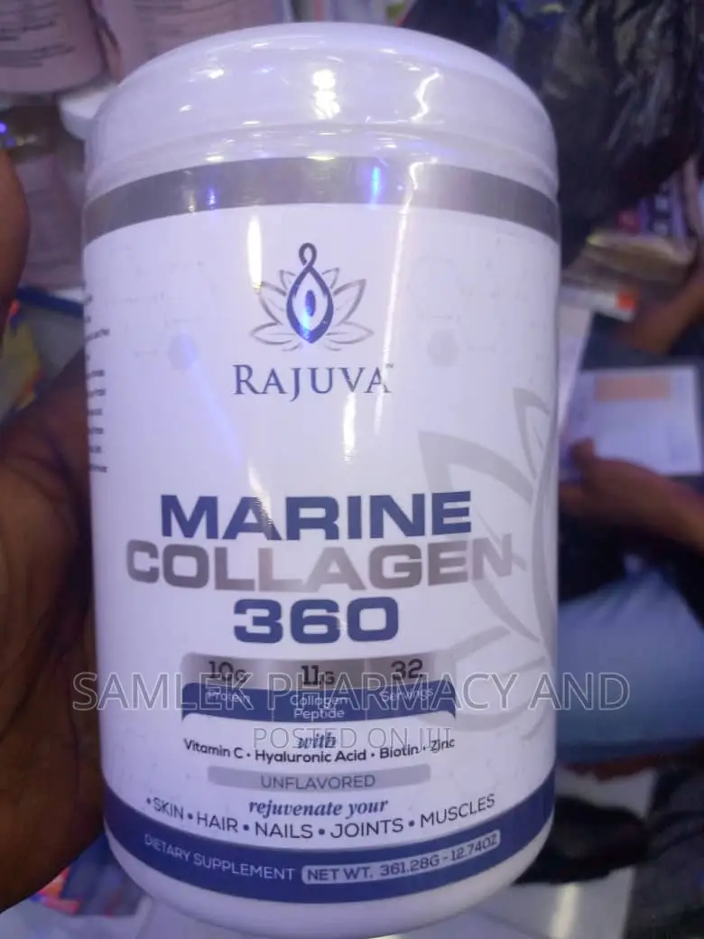Rajuva Marine Collagen Wit Hyaluronic Acid,Biotin,Vit.C Zinc in Lagos Island (Eko) Vitamins