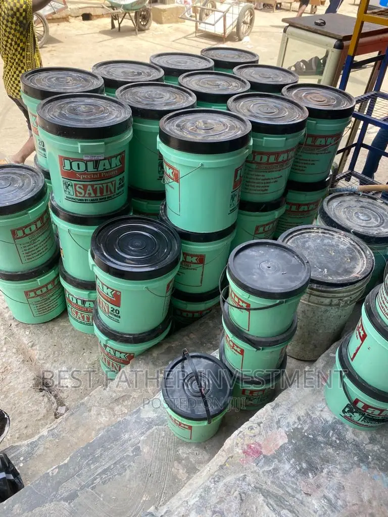 20L Jolak Quality Satin Paint Available in All Colors in Lagos Island