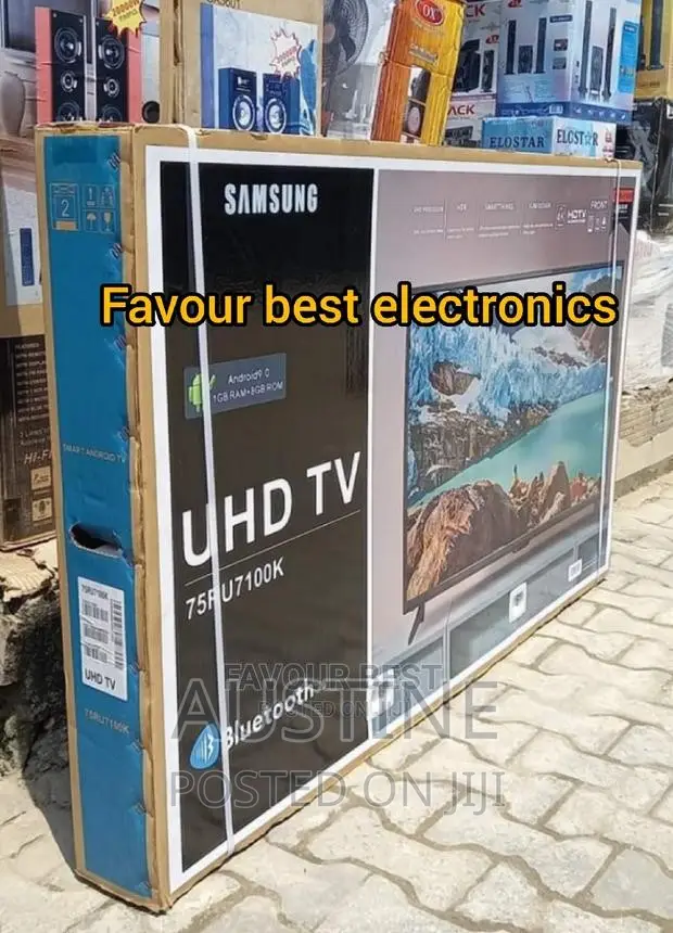 Brand New Samsung 75" Android Smart in Ojo TV
