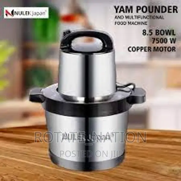 Nulek Japan Yam Pounder 8.5l 7500watts in Lagos Island (Eko) Kitchen