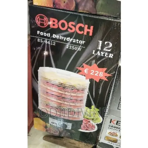 Electric Bosch Food Dehydrator 12layer in Lagos Island (Eko) Kitchen