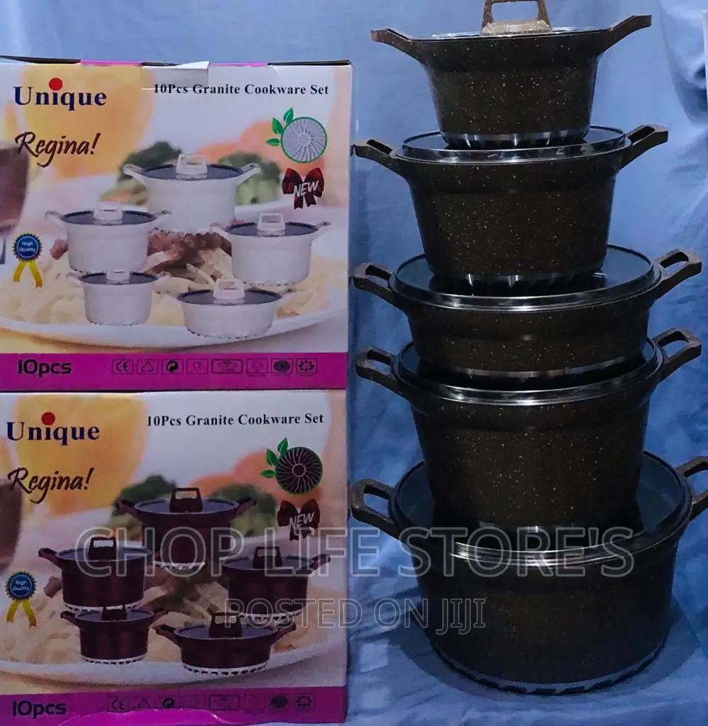 Unique 10pcs Granite Cookware Set in Lagos Island (Eko) Kitchenware