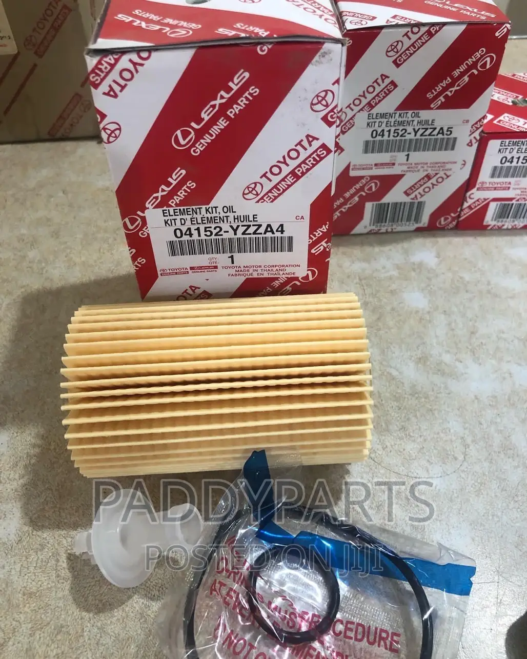 thumbnail image 2 of OEM Toyota 04152-YZZA4 Engine Oil Filter Cartridge Kit For Lexus V8 4.6L 5.7L 2 of 5