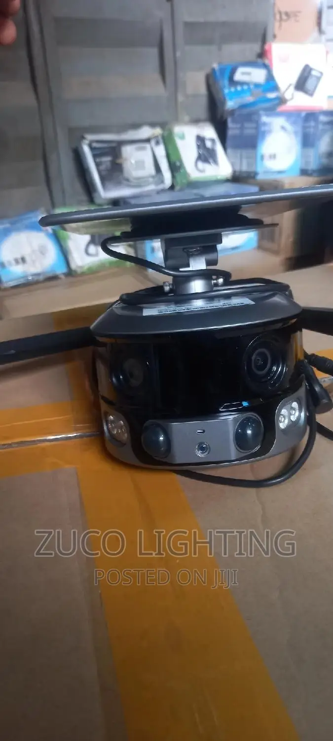 4G Wifi Solar Security Cameras CCTV Outdoor Dual Lens Ultra in Lekki