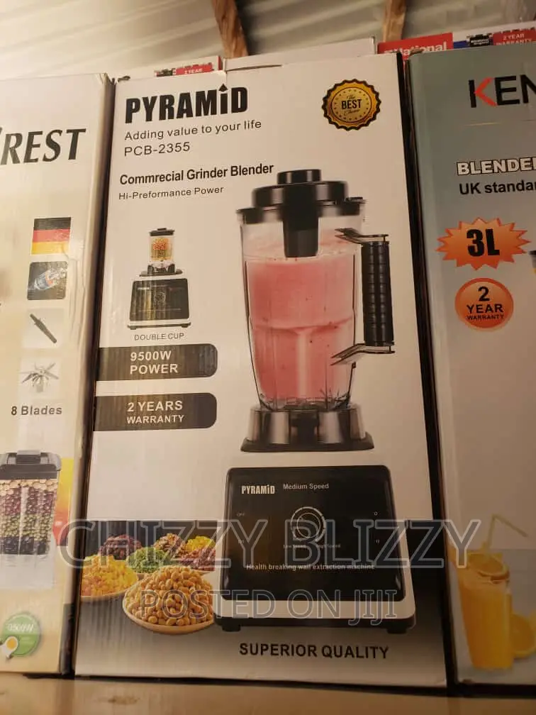Pyramid 3L Heavy Duty Commercial Grinder Blender 9500W in Lagos Island