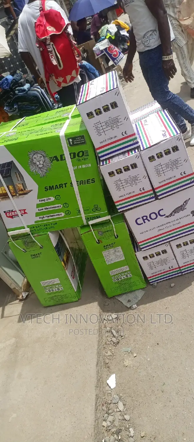 Supplying Addo (KING) Tubular Battery for a Client in Ojo Solar