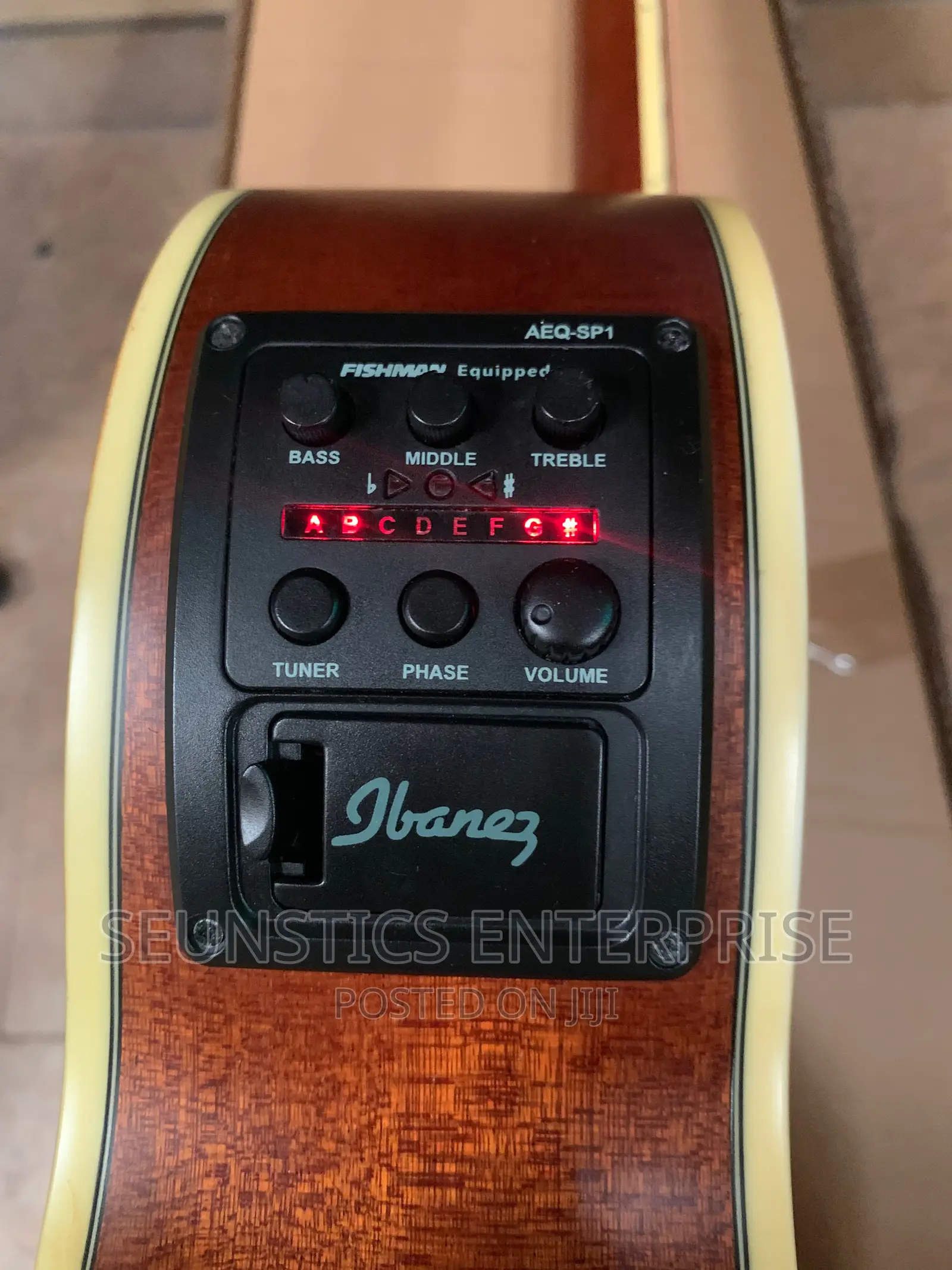 Quality Ibanez Electro Acoustic Guitar With Fishman EQ in Ikeja