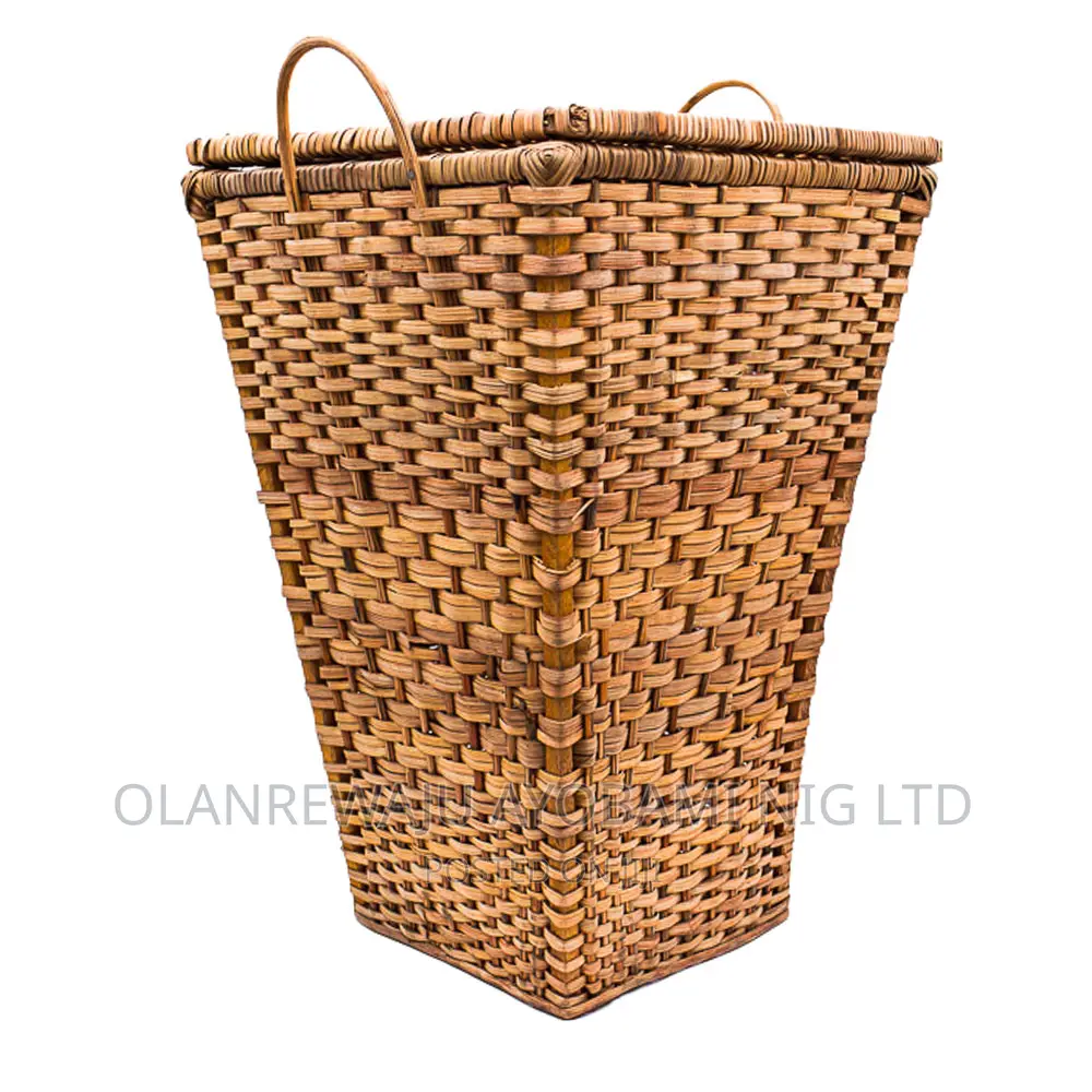 Handwoven Cane Laundry Baskets in Lagos Island (Eko) Arts & Crafts