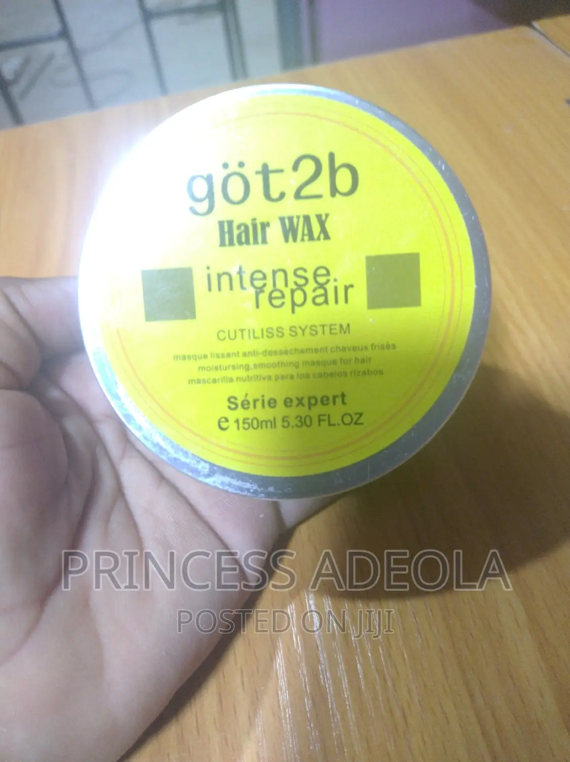 Got 2B Clear Intense Repair Hair Wax + Free Hair Brush in Mushin Hair