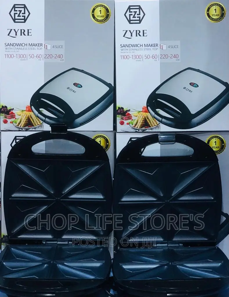 4 Slice Sandwich Maker /Toaster in Lagos Island (Eko) Kitchen