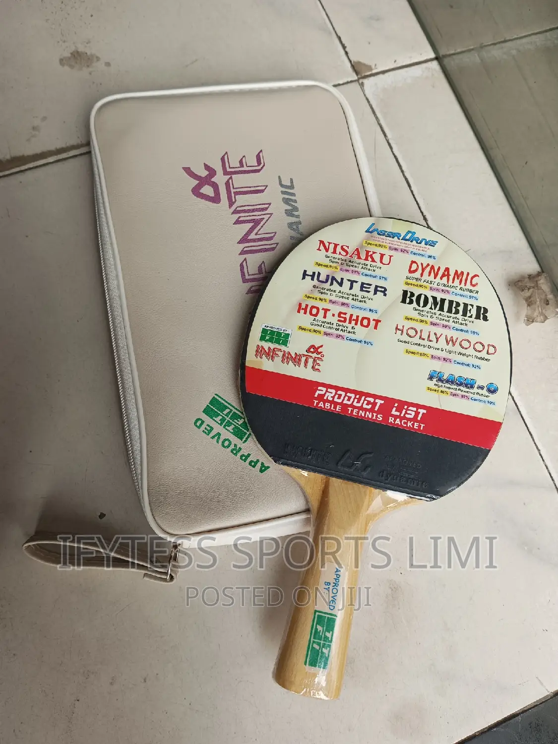 Original Dynamic Infinite Table Tennis Bat. in Surulere Sports