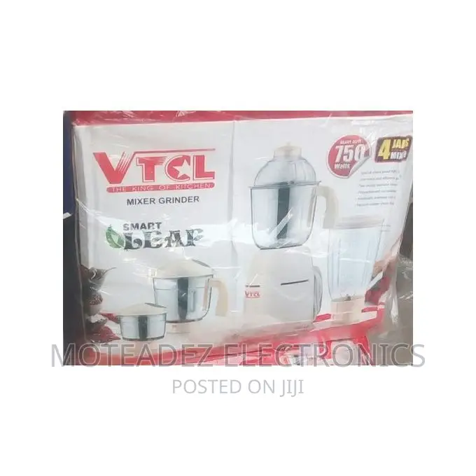 VTCL 750W (4 Jars) Heavy Duty Grinder, Mixer Blender in Surulere