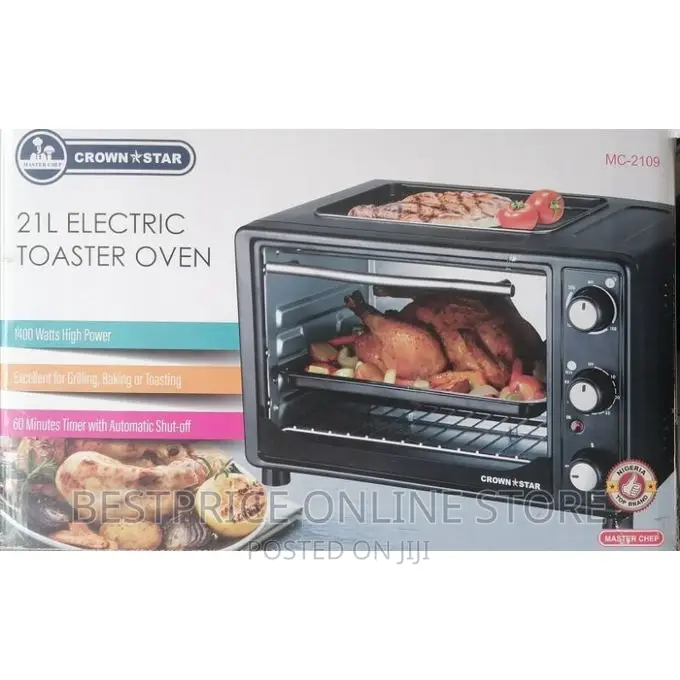 Crown Star Electric Oven 21L in Ikeja Kitchen Appliances, Bestprice