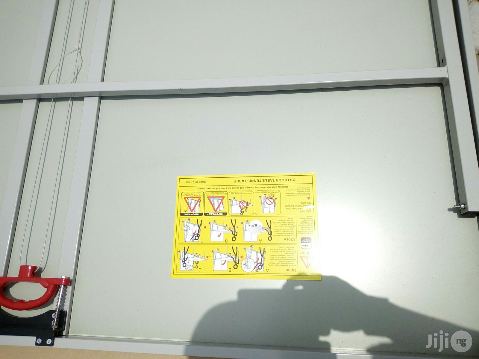 Outdoor Table Tennis Board American Fitness in Ikeja Sports Equipment, Chinochris Sports