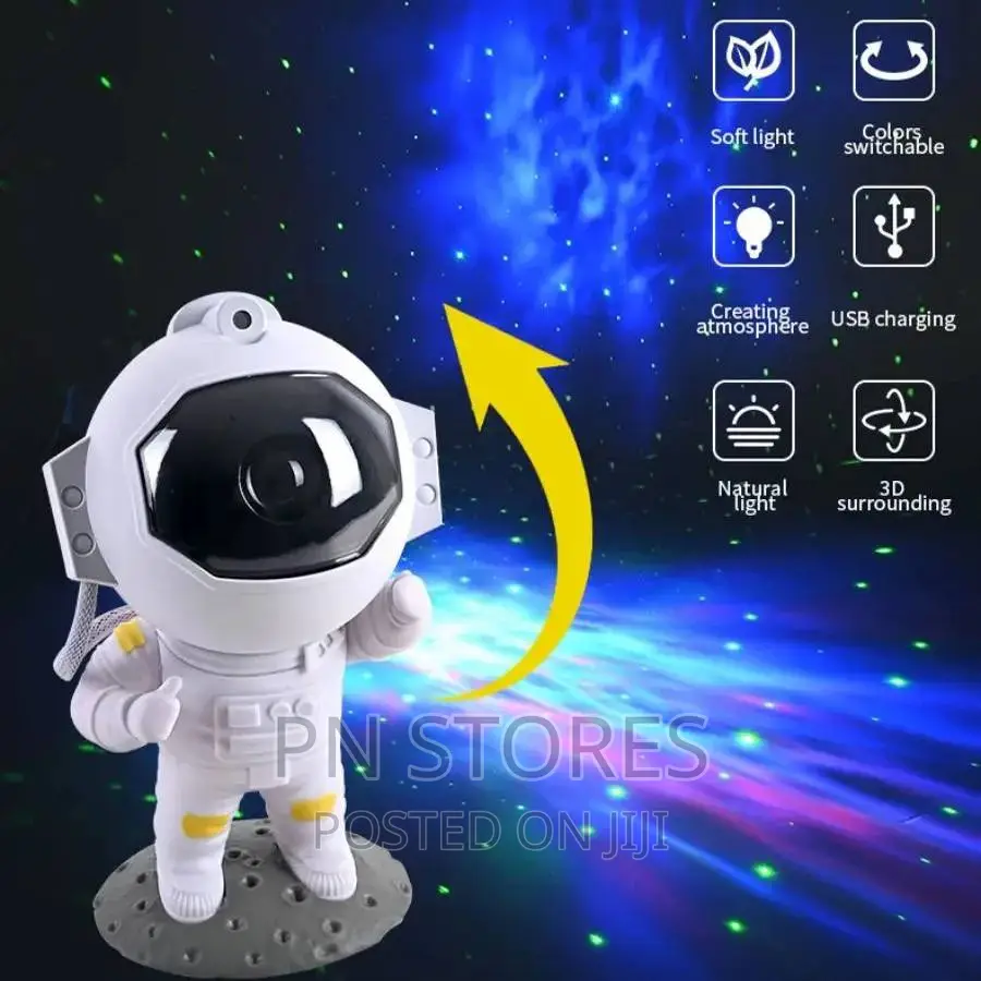 Astronaut Galaxy Projector Light Remote in Lagos Island (Eko) Home