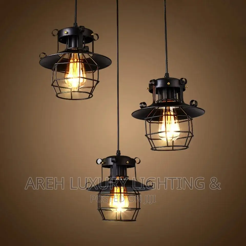 Modern Luxury Industrial Retro Chandelier Light in Ojo Home