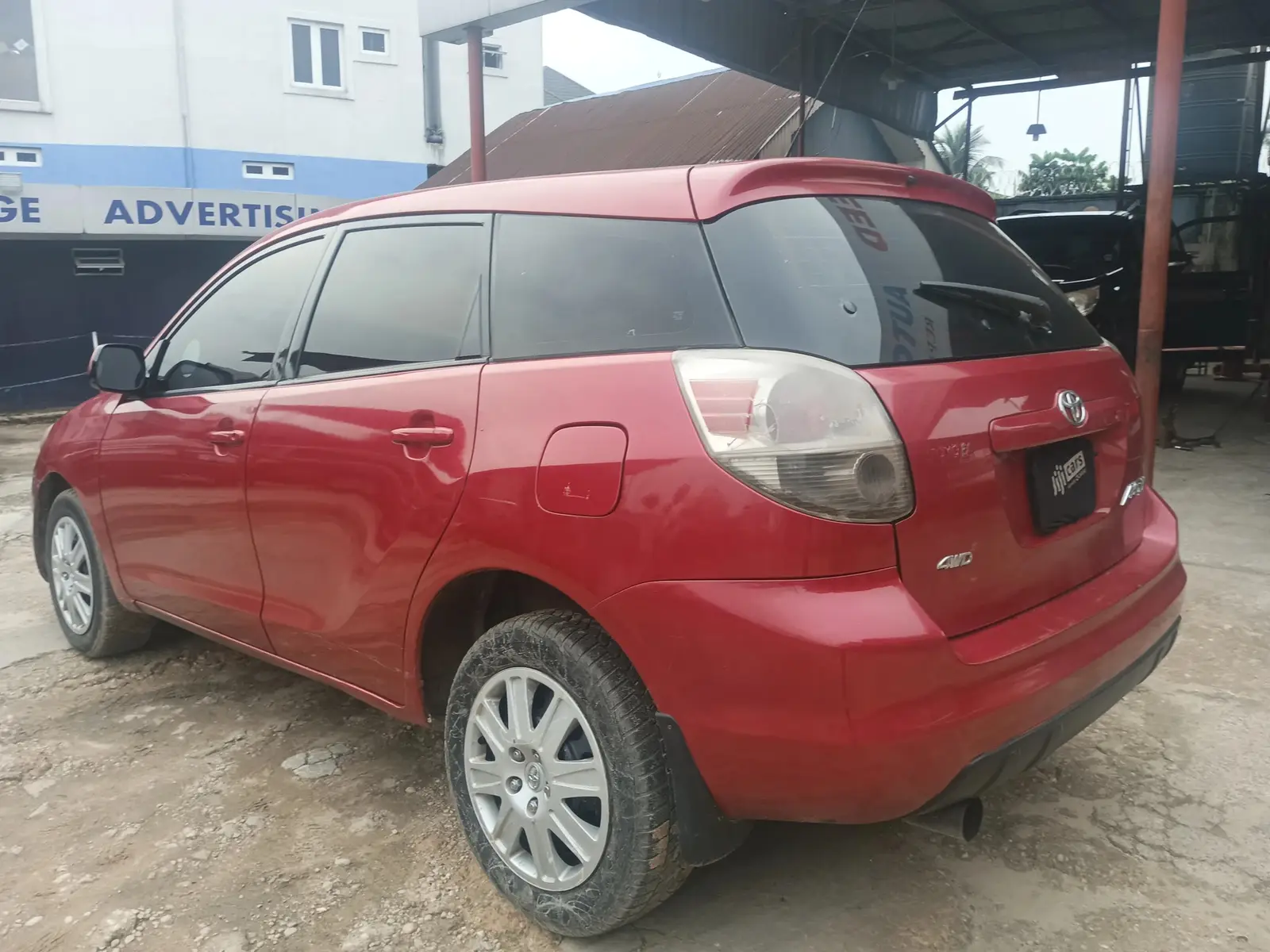 Toyota Matrix 2005 Red in Uyo Cars, Car Marketplace Jiji.ng