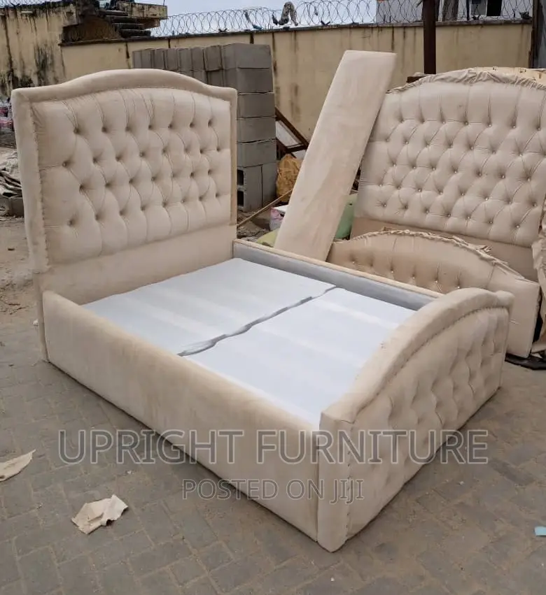 Royal Upholstery Bedframe 4 and Half by 6 in Lekki - Furniture, Upright ...
