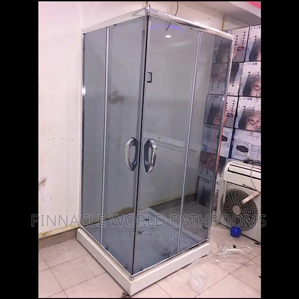 Square Shower Cubicle With Tray AS57 in Orile Plumbing & Water Supply, Pinnacle World