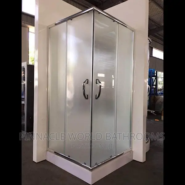 Square Shower Cubicle With Tray AS57 in Orile Plumbing & Water Supply, Pinnacle World