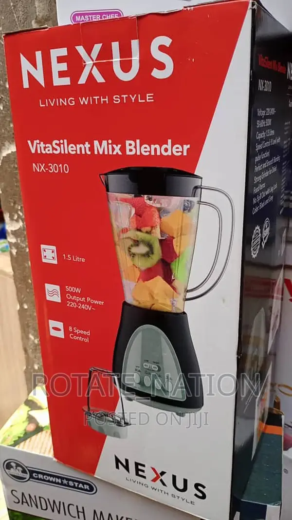 Nexus Electric Blender With Grinder in Lagos Island (Eko) Kitchen