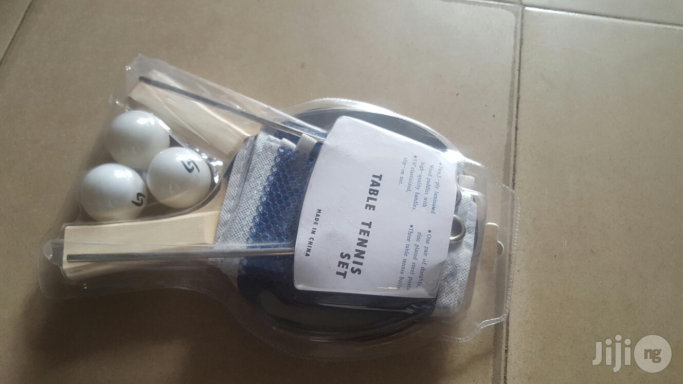 Table Tennis 2in1 Bat and Net in Ikeja Sports Equipment, Chinochris