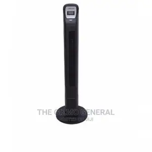 Photo - LCD Tower Fan With Ionizer Remote Control