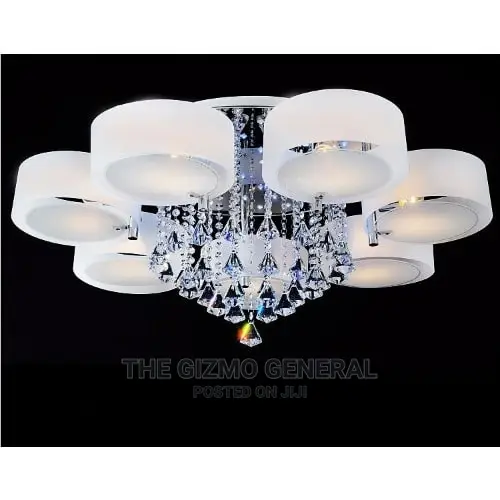 Euro Bardot Chandelier Mt5220 Remote Controlled & Multicoloured in