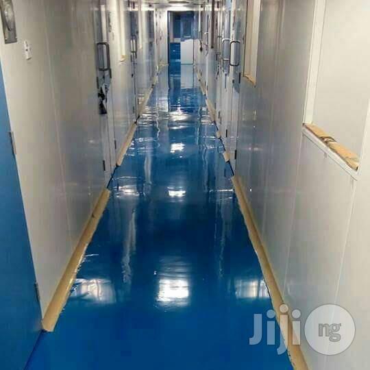 Epoxy Floor Design for Homes, Malls, Offices, Warehouses in Ikeja Other Repair & Construction