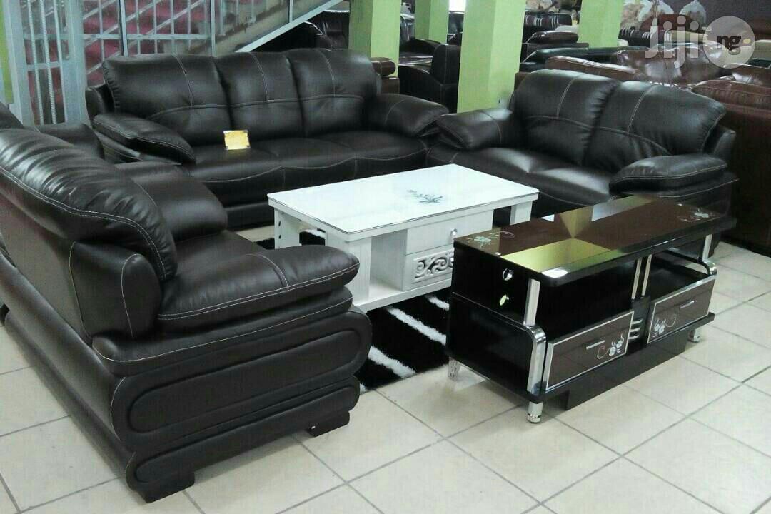 Coffee Brown Leather Sofa In Wuse Furniture Martins Emmanuel Jiji Ng Coffee Brown Leather Sofa In Wuse, Coffee Colour Leather Sofa