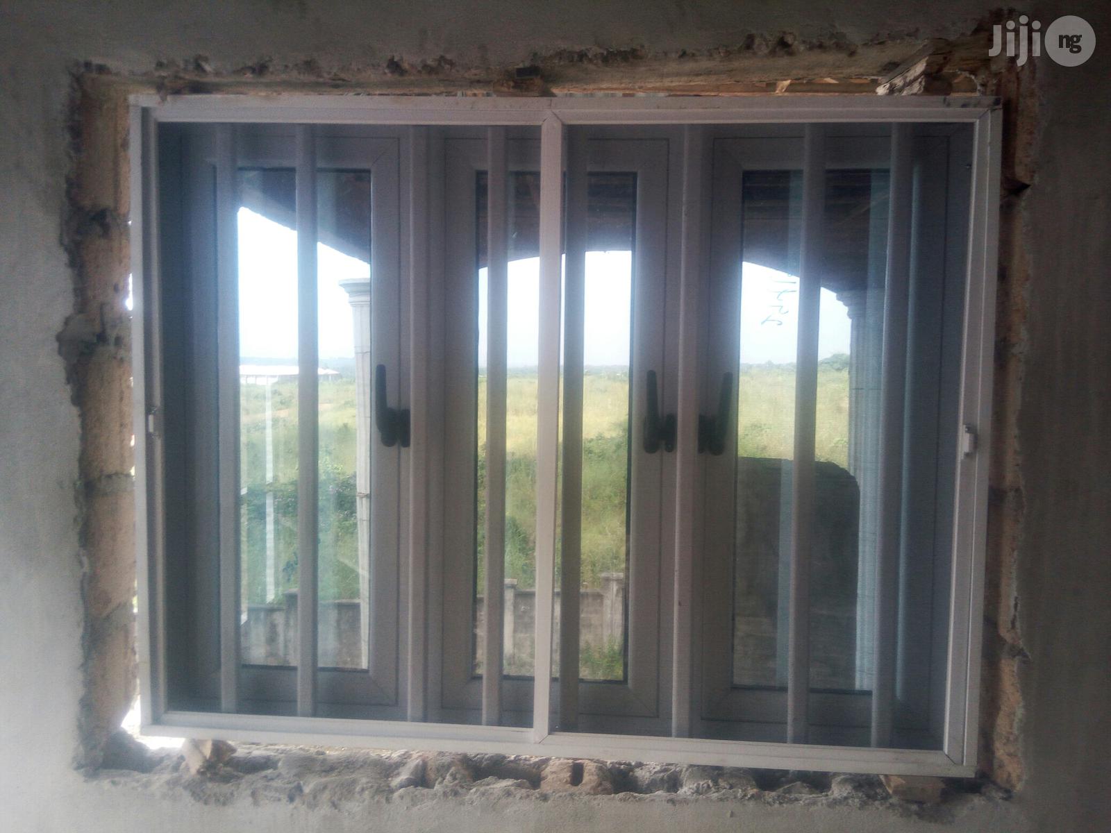 Embedded Burglary Proof Casement Windows With Nets in Lekki Other
