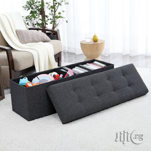 Photo - Keshi Upholstered Storage Ottoman (Reference: Fx282)