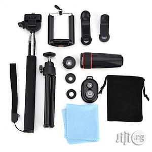 Photo - 10 in 1 Phone Camera Kit Universal Cliptelescope Lens Black