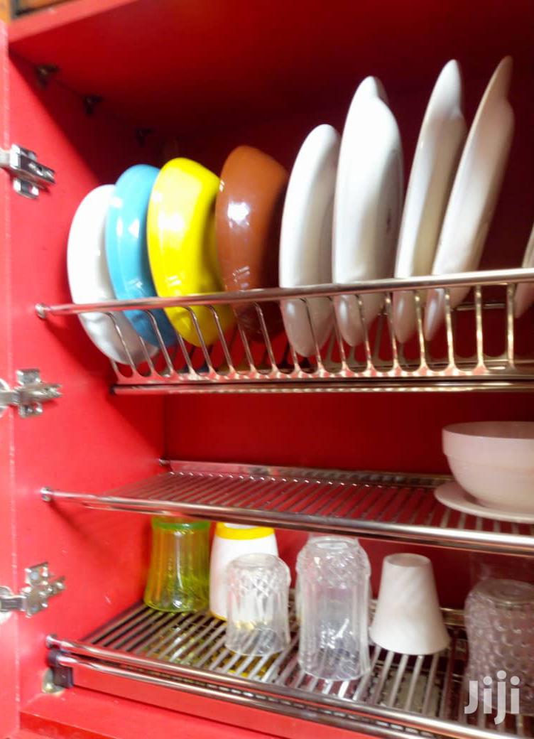 Cabinte Wall Dish Rack With Glass Cover 3set In Amuwo Odofin Kitchen Dining Henry Chukwuma Jiji Ng Cabinte Wall Dish Rack With Glass Cover, Wall Plate Rack Cabinet