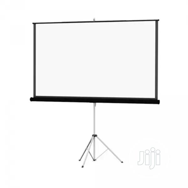 Tripod Projector Screen 96x96 Inches in Ikeja Accessories & Supplies