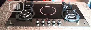 Photo - Phiima 90 Cm Gas And Induction Ceramic Hob