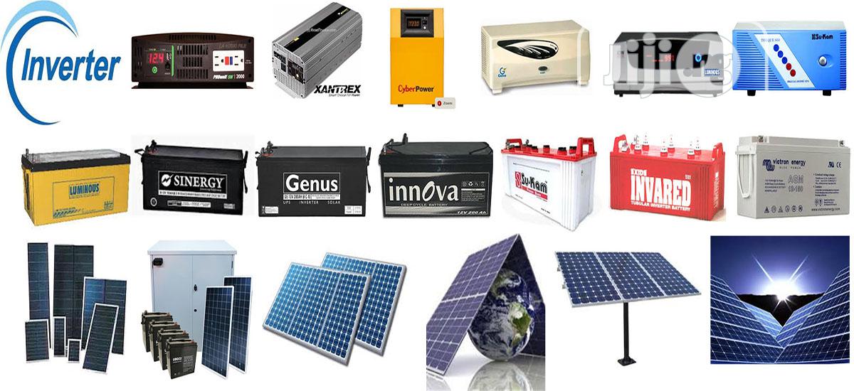 Inverters, Solar Panels And Batteries Supply And Installation in Lagos State Building & Trade