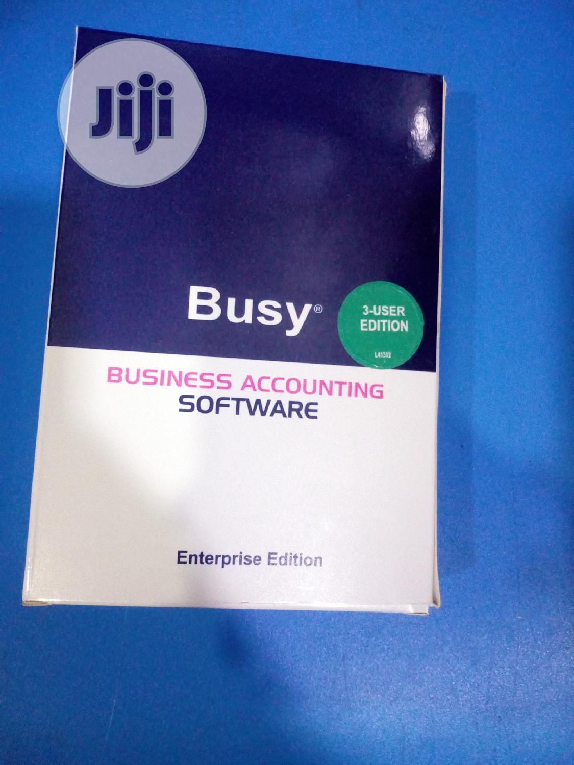 Business Accounting Software (Busy) in Ikeja Software, Bigdon