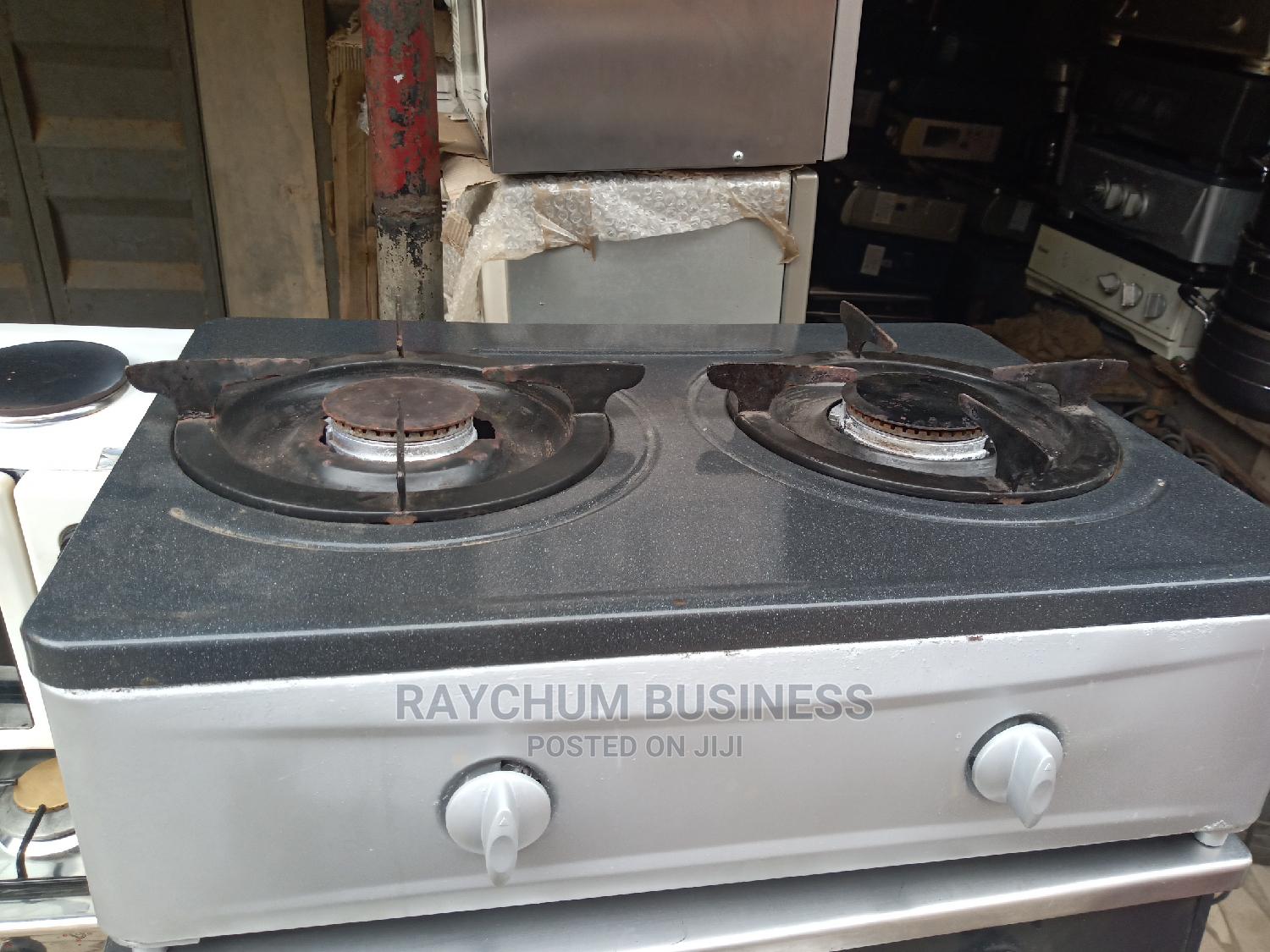 Bejon Tokunbo Stainles Gas Cooker 2face Burner in Ojo Kitchen